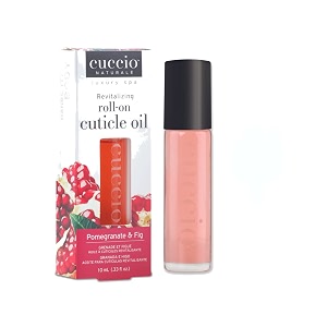 cuccio naturale revitalizing roll-on cuticle oil  hydrating oil to repair cuticles overnight  remedy for damaged amp thin nails - 10ml pomegranate amp fig