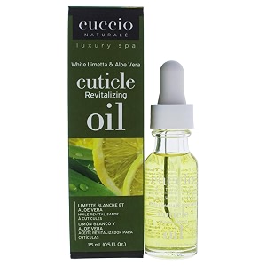 cuccio white limetta and aloe vera revitalizing cuticle oil - hydrating oil to repair cuticles overnight repair damaged and thin nails paraben and cruelty free 15ml