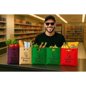 Cuckoo Bags DCut Cloth Shopping Bag Gift