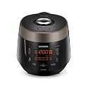 CUCKOO High Pressure Rice Cooker, 20-Cup Cooked, Black, CRP-P1009SB