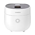 CUCKOO Micom Fuzzy Logic Rice Cooker, 6-Cup Cooked, White, CR-0375FW