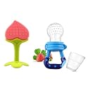 Cuckoos Baby Fruit Nibbler and Feeder/Baby Fruit Nipple/Baby Food Nibbler/Pacifier/Soother/Teether for 6-18 Months Baby