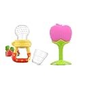 Cuckoos Baby Fruit Nibbler and Feeder/Baby Fruit Nipple/Baby Food Nibbler/Pacifier/Soother/Teether for 6-18 Months Baby