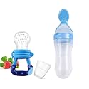 Cuckoos Silicone Baby Fruit Nibbler And Feeder/Baby Fruit Nipple/Pacifier/Soother 6-18 Months,Blue