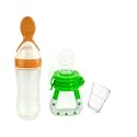 Cuckoos Baby Silicone Food Feeder & Fruit Feeder Nibbler Combo (Pack of 2)