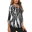 Cucuchy Style Womens Golf Shirt 3/4 Sleeve Quarter Zip Workout Tennis Tops Quick Dry UPF 50+ Shirts