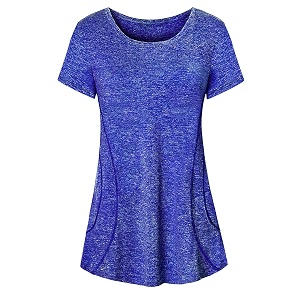 Cucuchy Womens Yoga Tops Flowy Fitness Workout