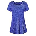 Cucuchy Womens Yoga Tops Flowy Fitness Workout