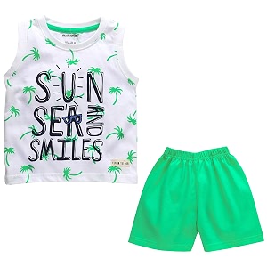 CUCUMBER Baby Half Sleeve Top and Bottom