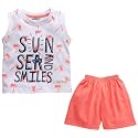 CUCUMBER Baby Half Sleeve Top and Bottom