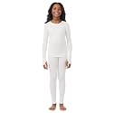 Cuddl Duds Heavyweight 2 Piece Sets Base Layer Thermal Underwear for Girls