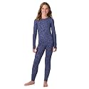 Cuddl Duds Lightweight 2 Piece Active Base Layer Matching Sets for Girls