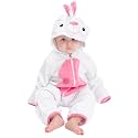 Cuddle Club Fleece Baby Bunting Bodysuit Hoodie, Newborn - 5T