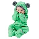 Cuddle Club Fleece Baby Bunting Bodysuit Hoodie, Newborn - 5T