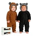 Cuddle Club Fleece Baby Bunting Bodysuit Hoodie, Newborn - 5T