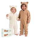 Cuddle Club Fleece Baby Bunting Bodysuit Hoodie, Newborn - 5T