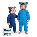 Cuddle Club Fleece Baby Bunting Bodysuit Hoodie, Newborn - 5T