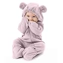 Cuddle Club Fleece Baby Bunting Bodysuit Hoodie, Newborn - 5T