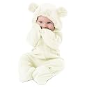 Cuddle Club Fleece Baby Bunting Bodysuit Hoodie, Newborn - 5T