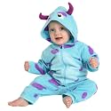 Cuddle Club Fleece Baby Bunting Bodysuit Hoodie, Newborn - 5T