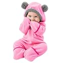 Cuddle Club Fleece Baby Bunting Bodysuit Hoodie, Newborn - 5T
