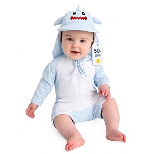 cuddle club one-piece sunzies swimsuit upf 50 sun protective sunsuit