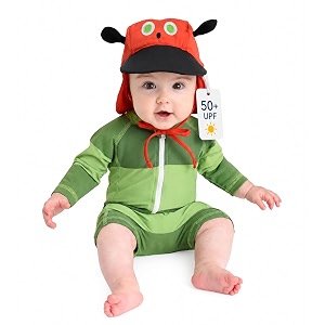 cuddle club one-piece sunzies swimsuit upf 50 sun protective sunsuit