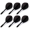 CUESOUL 6 Pieces ROST Integrated Dart Shaft and Flights