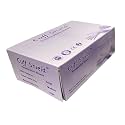 latex examination gloves (100 pcs, small, off white, lightly powdered) for multipurpose use