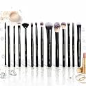 Cuffs N Lashes Makeup Brush Set of 14 – Professional Face &Eye Brushes Kit | High Performance Soft Bristles | Handmade in India | Cruelty-Free &Vegan Friendly