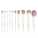 Cuffs N Lashes Mini Makeup Brush Set of 5 – Chartreuse Green Edition | Travel-Friendly Face &amp;Eye Brushes | Soft Bristles | Handmade in India | Cruelty-Free &amp;Vegan