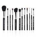 Cuffs N Lashes X Shystyles Makeup Brush Set of 12 – Professional Face &amp;Eye Brushes Kit | Soft Bristles, High Performance | Handmade in India | Cruelty-Free &amp;Vegan Friendly
