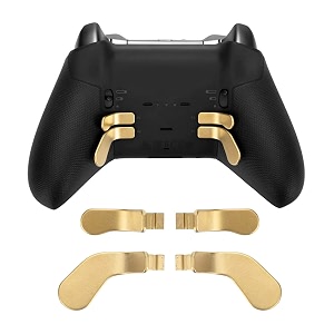 cuifati controlpaddles for one elite wireless controller series 2 premium stainless steel metal material 4pcs controller paddles gold