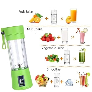 cuisinart 6 blade smoothie maker amp portable electric usb juice maker juicer bottle blender mixer rechargeable bottle amp portable fruit blender maker protein shaker multi small multicolour