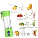 CUISINART 6 Blade Smoothie Maker & Portable Electric USB Juice Maker Juicer Bottle Blender Mixer, Rechargeable Bottle & Portable Fruit Blender Maker Protein Shaker (MULTI) (Small) (MULTICOLOUR)