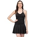 CUKOO Padded Black Halter Neck Swimwear