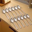 12 Stainless Spoons