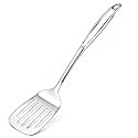 Culinex 18/8 Stainless Steel 14.5" Hollow Handle Slotted Turner Spatula, Palta, Khunti for Dosa, Roti, Omlette, Parantha, Bread| Rustproof Dishwasher Safe Kitchen Tools by thinKitchen
