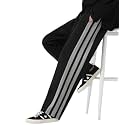 CULISH Mens Striped Track Pant