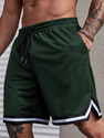 CULISH Solid Men Dark Green Gym Shorts