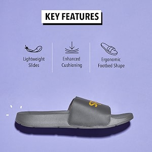 CULT CultSport Locomo Grey Men Slides