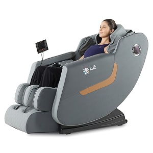cult harmony massage chair with fixed point massage technique ai voice for home grey