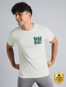 Cult Printed Men Round Neck White T-Shirt