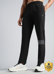 Cult Solid Men Black Track Pants