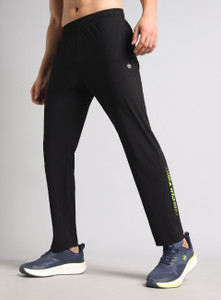 Cult Solid Men Black Track Pants