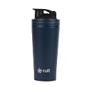 CULT Stainless Steel Shaker Bottle 700ML – Durable, Leak-Proof, BPA-Free Protein Shaker with Wire Mixer – Gym, Fitness, Travel &amp; Daily Use – Lightweight &amp; Easy to Clean - Blue