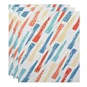 Culture Box Colorful Diary, Abstract Brush Double Side Ruled, 80GSM, 160 Pages, Hardbound Cover(S)-Pack-3?