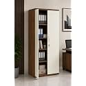 Culture Office File Cabinet Storage with 5 Shelf Made with Greenlam MFC Boards Size 72inch Height x 30inch Width x 18inch Depth Colour:- Walnut with Frosty White