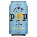 Culture Pop Soda Ginger Lemon &amp; Turmeric Probiotic Soda, 12 FZ
