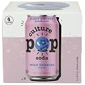Culture Pop Soda Wild Berries Probiotic Soda 4pk, 12 FZ